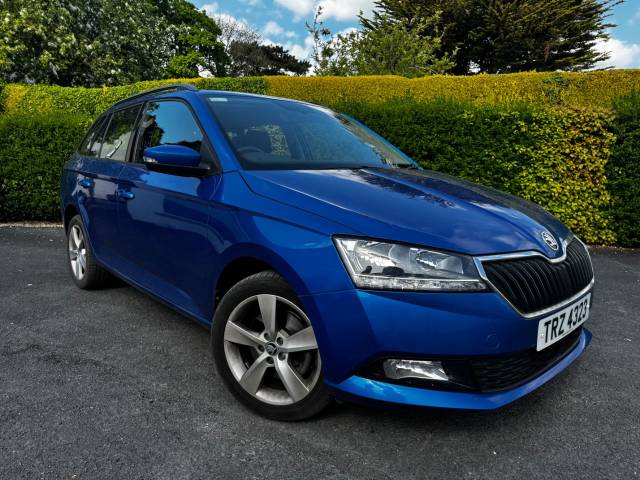 Skoda Fabia 1.0 TSI SE L 5dr DSG Estate Petrol Blue