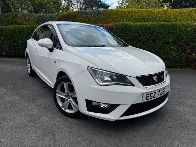 SEAT Ibiza 1.2 TSI 110 FR Technology 3dr Hatchback Petrol White