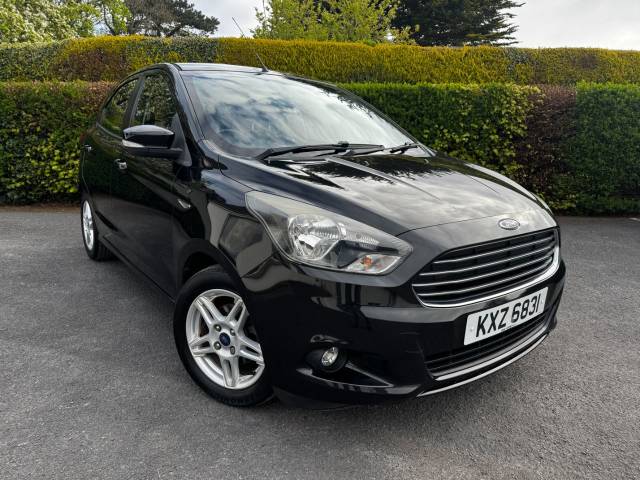 Ford Ka+ 1.2 𝐕𝐄𝐇𝐈𝐂𝐋𝐄 𝐑𝐄𝐒𝐄𝐑𝐕𝐄𝐃 Hatchback Petrol Black
