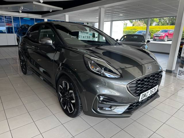 Ford Puma 1.0 EcoBoost Hybrid mHEV ST-Line X 5dr Hatchback Petrol Grey