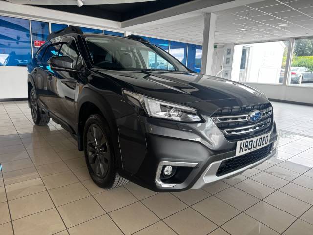 Subaru Outback 2.5 𝐕𝐄𝐇𝐈𝐂𝐋𝐄 𝐑𝐄𝐒𝐄𝐑𝐕𝐄𝐃 Estate Petrol Crystal Black Silica