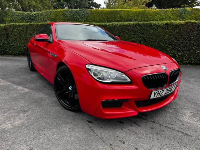 BMW 6 Series 3.0 640d M Sport 2dr Auto Coupe Diesel Red