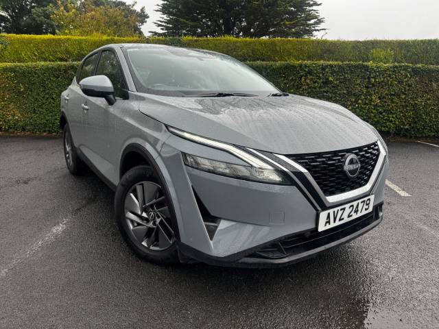 Nissan Qashqai 1.3 𝐕𝐄𝐇𝐈𝐂𝐋𝐄 𝐑𝐄𝐒𝐄𝐑𝐕𝐄𝐃 Hatchback Petrol Grey