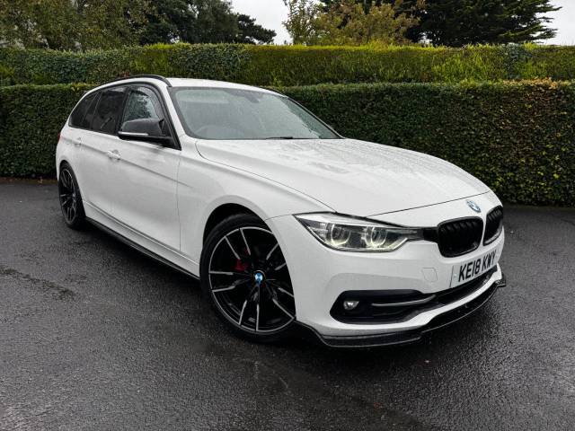 BMW 3 Series 2.0 320d EfficientDynamics Sport 5dr Step Auto Estate Diesel White